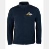 Männer Full- Zip Fleece Jacke HRM1201 Miniaturansicht